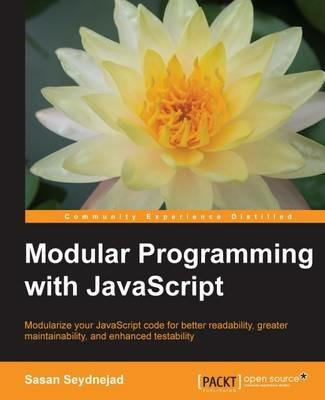 Modular Programming with JavaScript - Sasan Seydnejad - cover