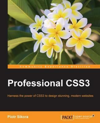 Professional CSS3 - Piotr Sikora - cover