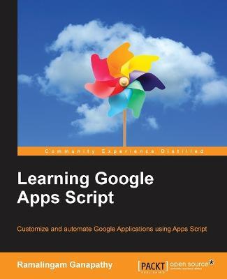 Learning Google Apps Script - Ramalingam Ganapathy - cover