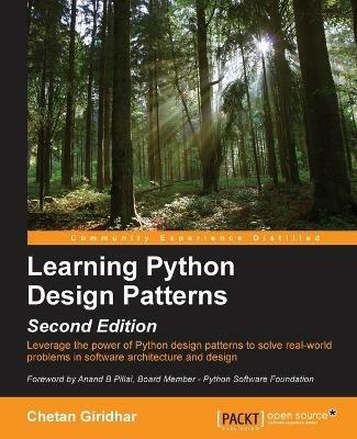 Learning Python Design Patterns - - Chetan Giridhar - cover