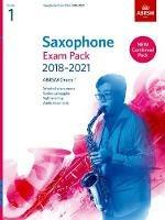 Saxophone Exam Pack 2018-2021, ABRSM Grade 1: Selected from the 2018-2021 syllabus. 2 Score & Part, Audio Downloads, Scales & Sight-Reading - ABRSM - cover