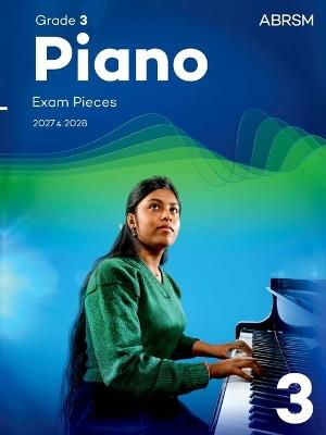 Piano Exam Pieces 2027 & 2028, Abrsm Grade 3 - cover