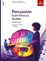 Percussion Exam Pieces & Studies, ABRSM Grade 1: Selected from the syllabus from 2020
