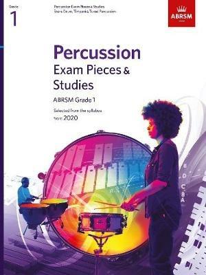 Percussion Exam Pieces & Studies, ABRSM Grade 1: Selected from the syllabus from 2020 - ABRSM - cover