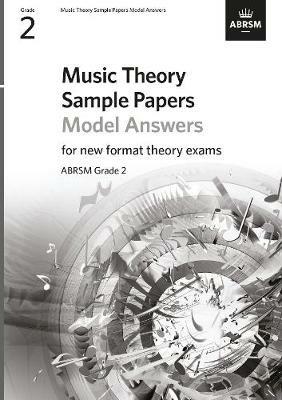 Music Theory Sample Papers Model Answers, ABRSM Grade 2 - cover