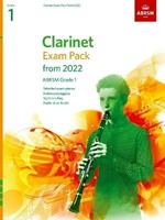 Clarinet Exam Pack from 2022, ABRSM Grade 1: Selected from the syllabus from 2022. Score & Part, Audio Downloads, Scales & Sight-Reading