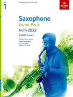 Saxophone Exam Pack from 2022, ABRSM Grade 1: Selected from the syllabus from 2022. Score & Part, Audio Downloads, Scales & Sight-Reading