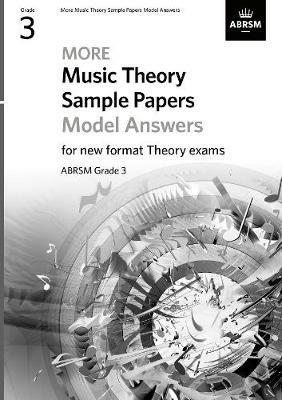 More Music Theory Sample Papers Model Answers, ABRSM Grade 3 - ABRSM - cover