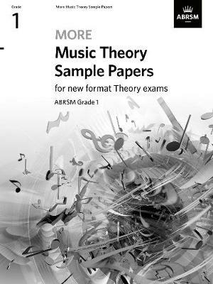 More Music Theory Sample Papers, ABRSM Grade 1 - ABRSM - cover