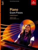 Piano Exam Pieces 2023 & 2024, ABRSM Grade 3: Selected from the 2023 & 2024 syllabus
