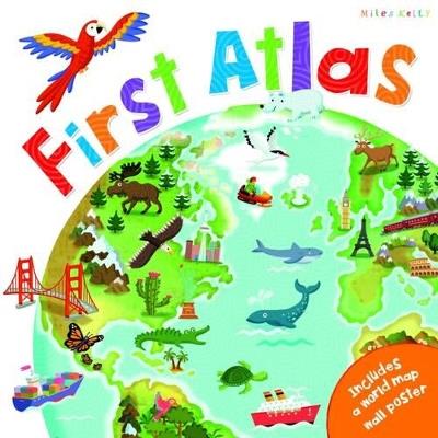 First Atlas Book - Miles Kelly - cover
