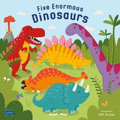 Five Enormous Dinosaurs - cover