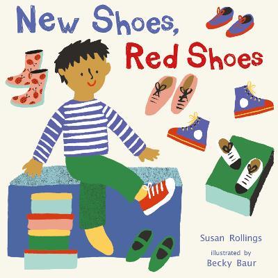 New Shoes, Red Shoes - Susan Rollings - cover
