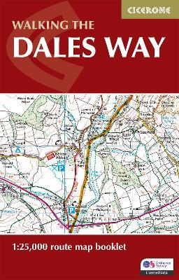 The Dales Way Map Booklet: 1,25:000 route map booklet - Terry Marsh - cover