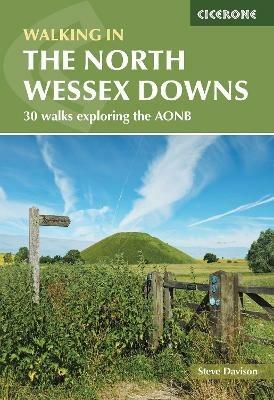 Walking in the North Wessex Downs: 30 walks exploring the AONB - Steve Davison - cover