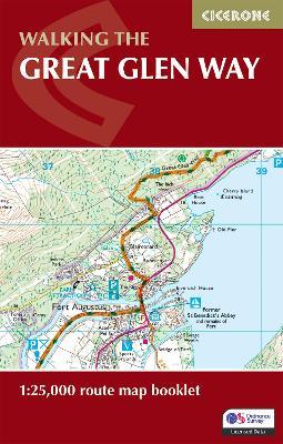 Walking the Great Glen Way Map Booklet: 1:25,000 OS Route Mapping - Paddy Dillon - cover