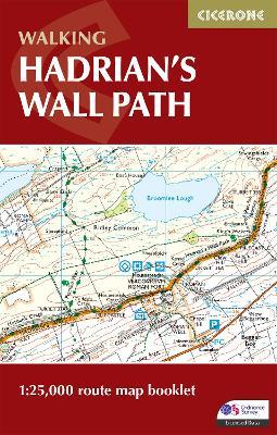Hadrian's Wall Path Map Booklet: 1:25,000 OS Route Mapping - Mark Richards - cover