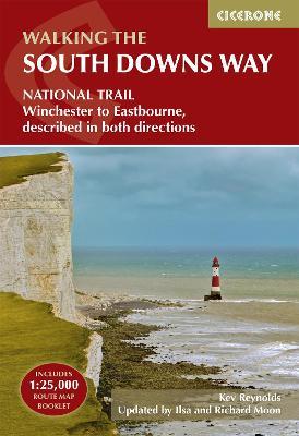 The South Downs Way: Winchester to Eastbourne, described in both directions - Kev Reynolds - cover