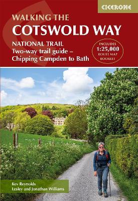 The Cotswold Way: NATIONAL TRAIL Two-way trail guide - Chipping Campden to Bath - Kev Reynolds - cover