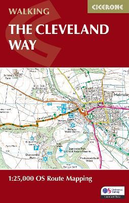 The Cleveland Way Map Booklet: 1:25,000 OS Route Mapping - Paddy Dillon - cover