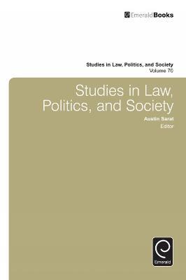 Studies in Law, Politics, and Society - cover