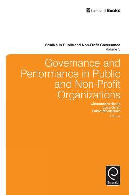 Governance and Performance in Public and Non-Profit Organizations - cover
