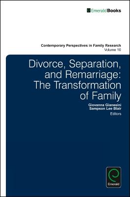 Divorce, Separation, and Remarriage: The Transformation of Family - cover