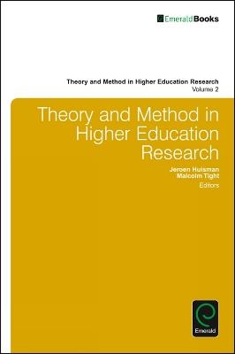 Theory and Method in Higher Education Research - cover