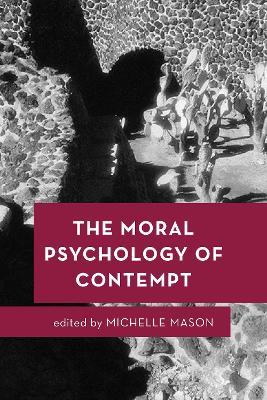 The Moral Psychology of Contempt - cover