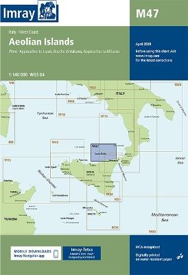 Imray Chart M47: Aeolian Islands - Imray Laurie Norie & Wilson Ltd - cover