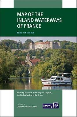 Imray: Map of the Inland Waterways of France - David Edwards-May,Imray - cover