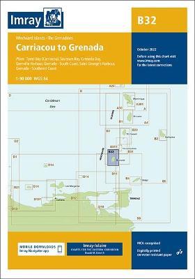 Imray Chart B32: Carriacou to Grenada - Imray - cover