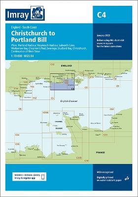 Imray Chart C4: Christchurch to Portland Bill - Imray, Laurie, Norie & Wilson Ltd - cover
