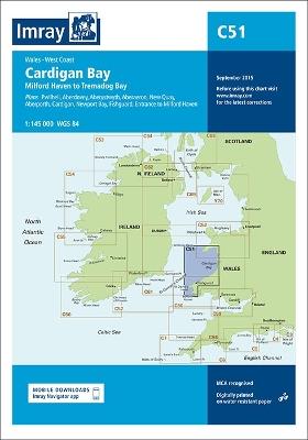 Imray Chart C51 Cardigan Bay: Milford Haven to Tremadog Bay - Imray - cover