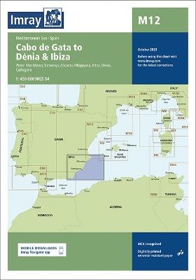 M12: Cabo de Gata to Denia and Ibiza - Imray - cover