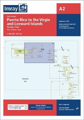 Imray Chart A2: Puerto Rico to the Virgin and Leeward Islands - Imray - cover