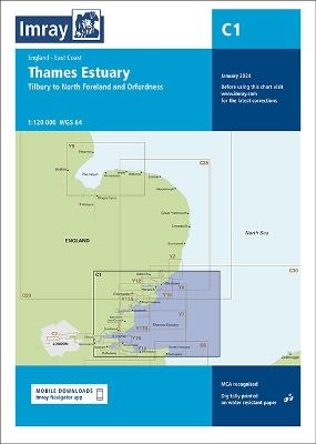 C1 Thames Estuary: Tilbury to North Foreland and Orfordness - cover