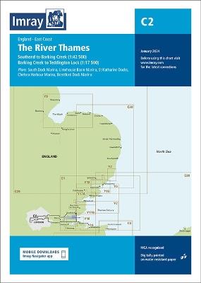 Imray Chart C2: The River Thames - Imray - cover
