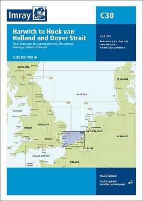 C30 Harwich to Hoek van Holland and Dover Strait - Imray C Series - cover