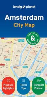 Lonely Planet Amsterdam City Map