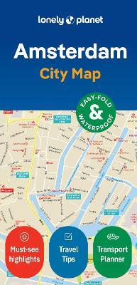 Lonely Planet Amsterdam City Map - Lonely Planet - cover