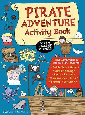 Pirate Adventure Activity Book - Jen Alliston - cover