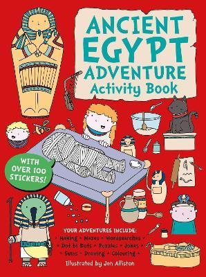 Ancient Egypt Adventure Activity Book - cover