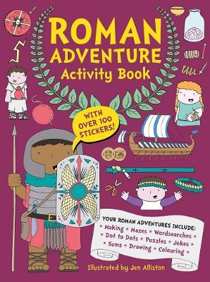 Roman Adventure Activity Book - Jen Alliston - cover