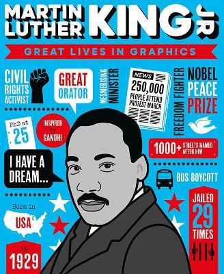 Great Lives in Graphics: Martin Luther King - Books Button - cover
