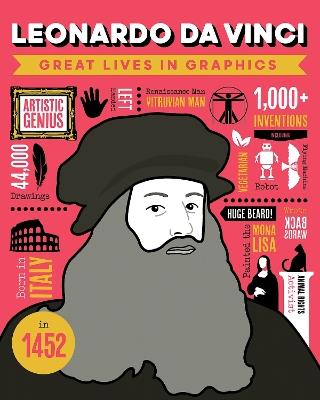 Great Lives in Graphics: Leonardo Da Vinci - cover