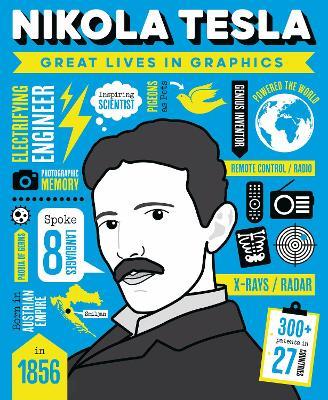 Great Lives in Graphics: Nikola Tesla - cover