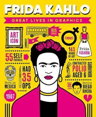 Great Lives in Graphics: Frida Kahlo - cover