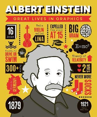 Great Lives in Graphics: Albert Einstein - cover