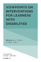 Viewpoints on Interventions for Learners with Disabilities - cover